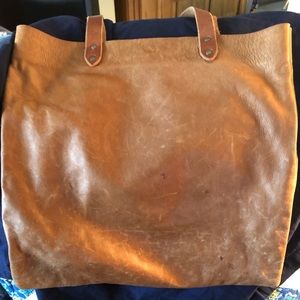 Magnolia Market leather tote